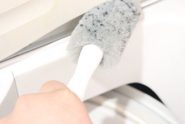 ドラム式洗濯機用クリーナー（繊維＋ブラシ） 使用例