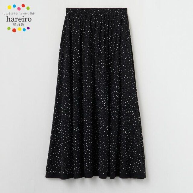 しまむらのプリントギャザースカート