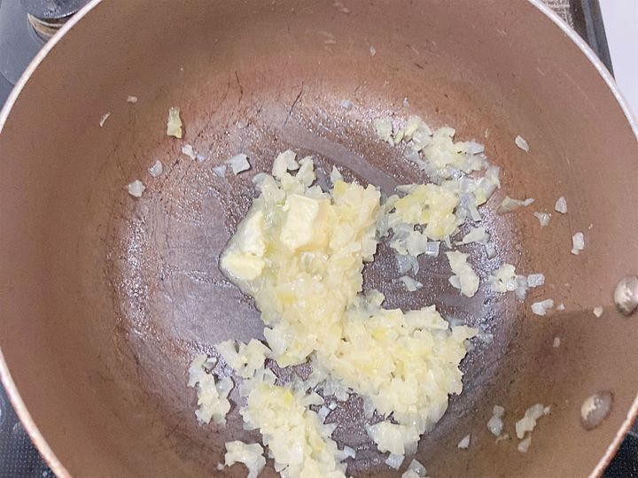 再度バターを入れる