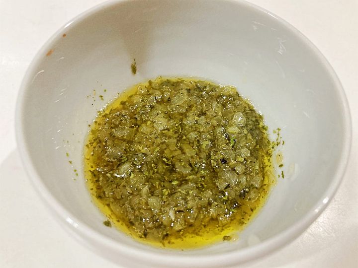 完成したのりバターソース