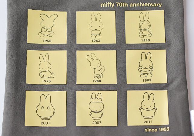 モノマスター5月号付録のミッフィーのトートバッグ3
