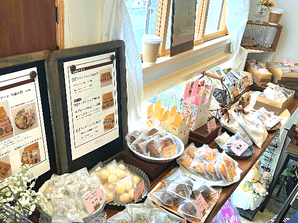 ルプスベイクショップの焼き菓子