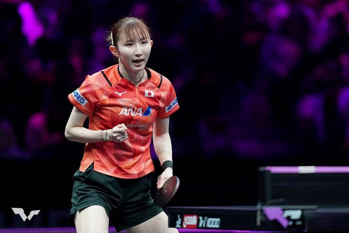 早田ひな（C）WTT