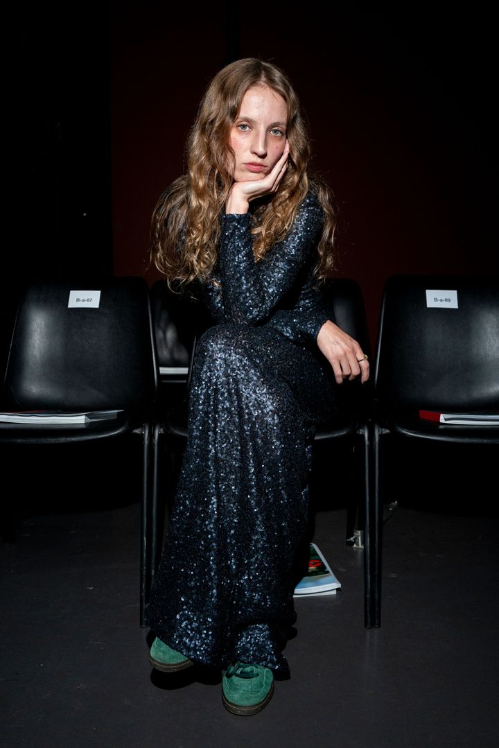 2024年6月、パリファッションウィークに登場したコリンズ。