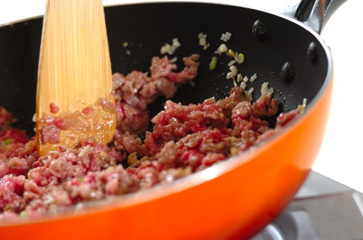 ブロッコリーの肉みそあんかけの作り方2