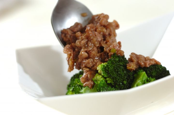 ブロッコリーの肉みそあんかけの作り方4