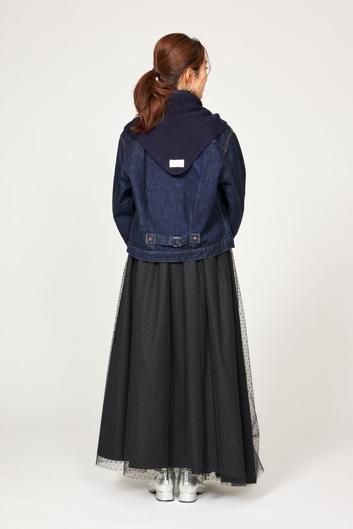 クラウドチームVERY明賀琴絵の春のロンスカコーデ_後ろ