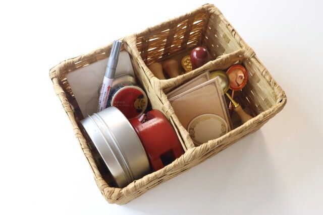 ペーパー収納（仕切り） 使用例