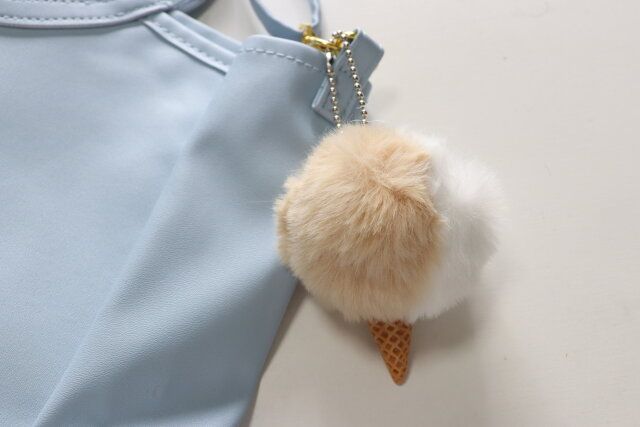 セリアの可愛いFLUFFY KEY HOLDER ‐キーホルダー‐