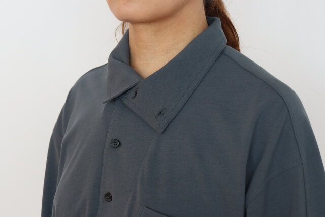 ユニクロユーのジャージーワンピース5分袖5