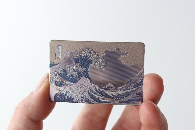 和風マグネット（波）