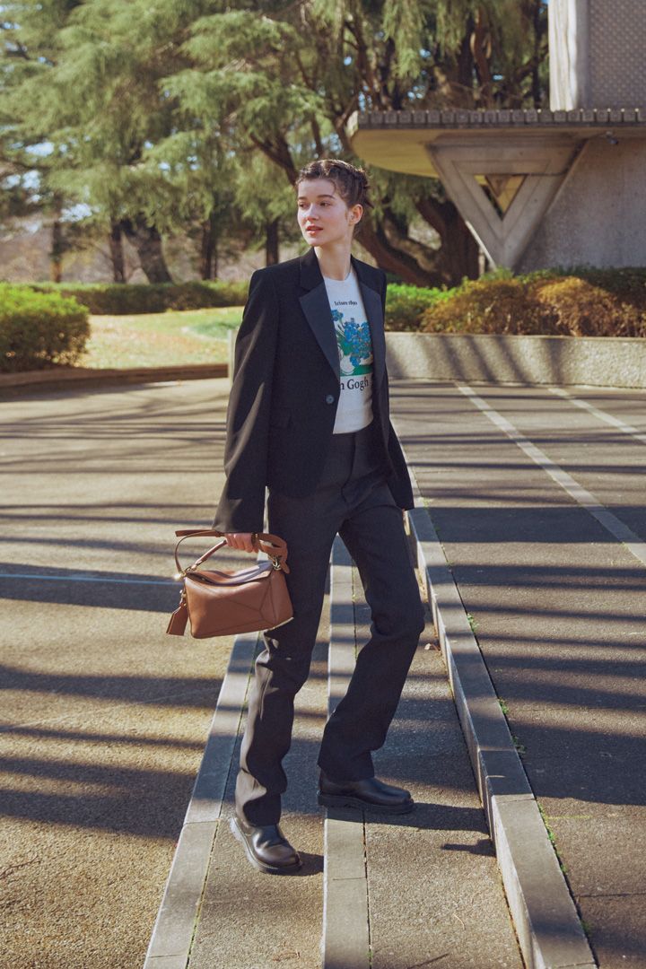 洗練された美しさ。〈LOEWE〉で過ごす春の１日【本日のFUDGE GIRL-3月27日】