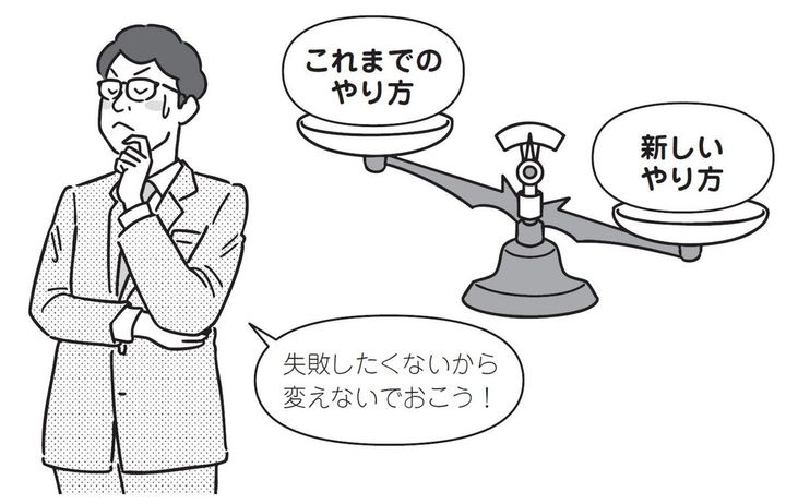 「失敗したくない」がチャレンジを妨げる