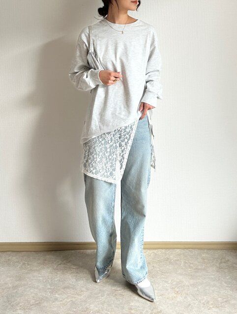 ラップスカートで鮮度を高めて