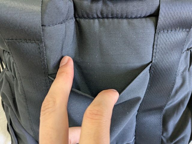 JTB完全監修バッグ外ポケット