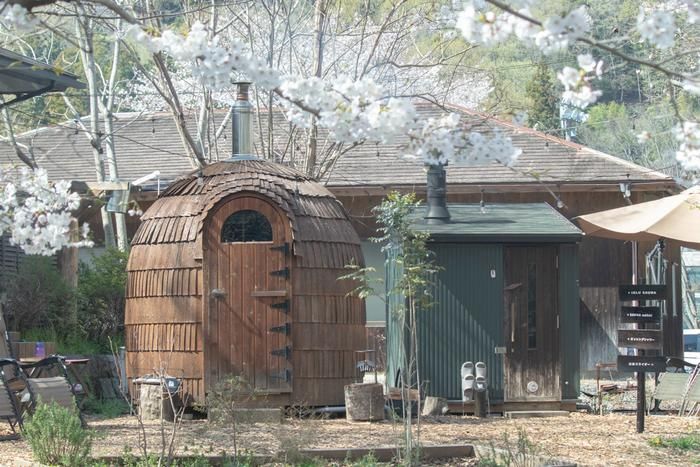 コモリバの貸切プライベートサウナエリア「sen」