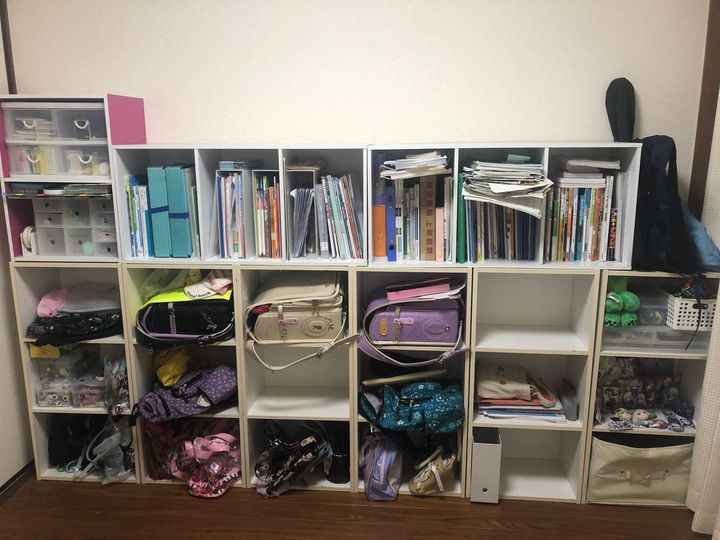 おもちゃ箱からランドセル置き場まで。カラボは引っ越しも楽にする