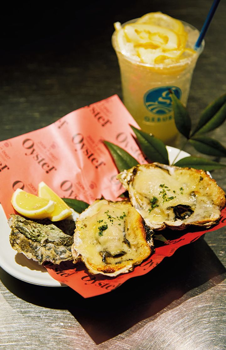 洗練＆種類豊富な広島産の牡蠣料理専門店。