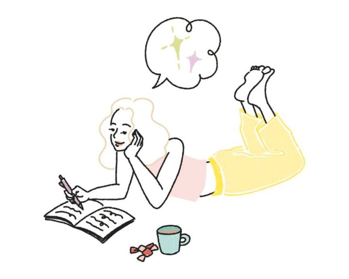 毎朝一行、目標を決める