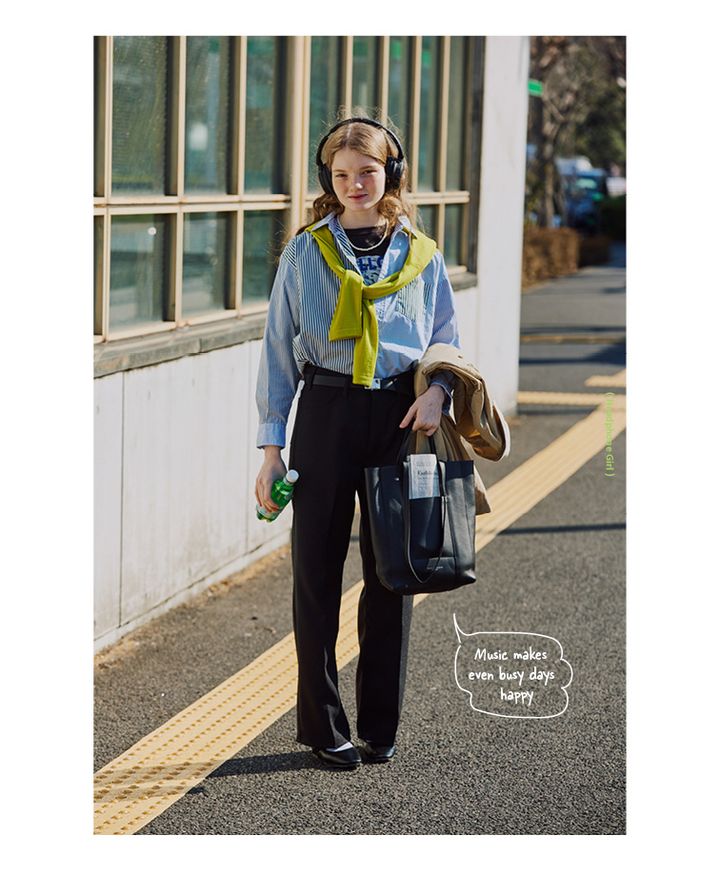 春先すぐに真似できる！品を加えた、シャツ×Tシャツのレイヤードスタイル