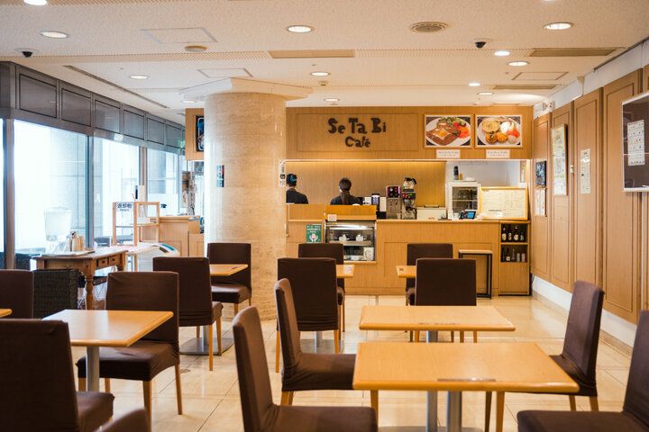 桜の季節にお散歩を♪砧公園の一角にある「世田谷美術館」の「セタビカフェ」でほっと一息