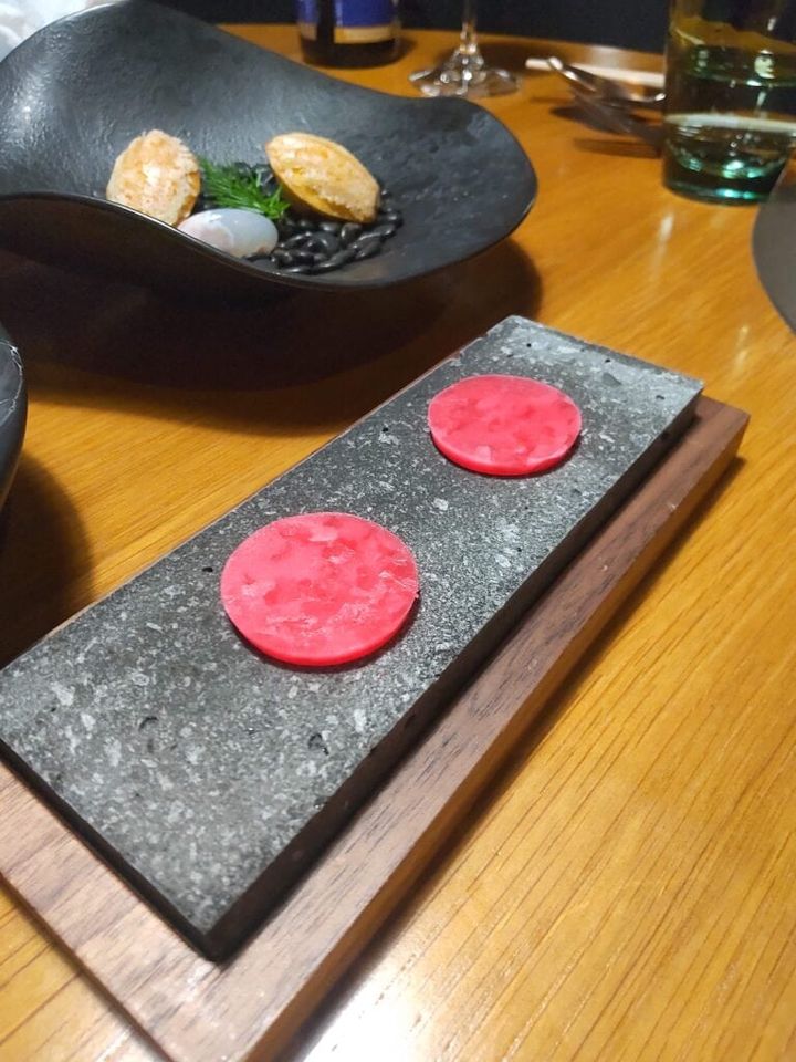 赤紫蘇のグラニテ