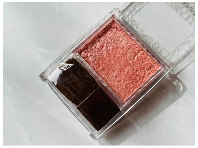 【セザンヌ チーク イエベ】セザンヌ パールグロウチーク P2 ベージュコーラル