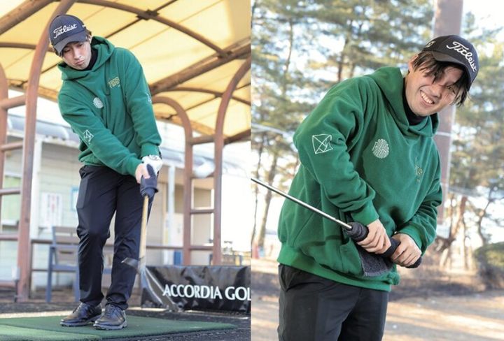 低いフォローが作るには養生テープがオススメ⁉すぐできるアプローチの練習法をレッスン