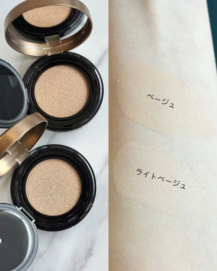 &be ラスティングクッションファンデーション スウォッチ