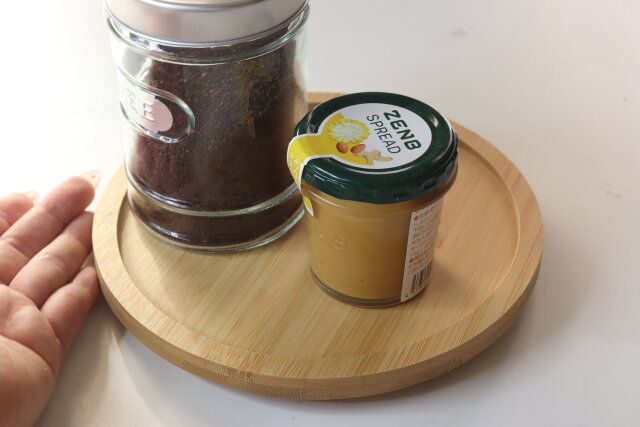 竹製回転台トレイ（直径20cm×2cm） 回転