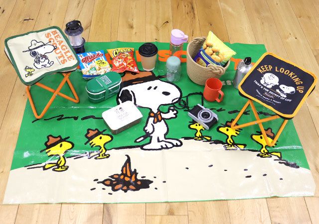 スヌーピー折りたたみチェア＆レジャーシート付録レビュー