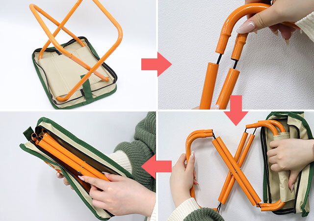 スヌーピー折りたたみチェア付録レビュー組み立て方