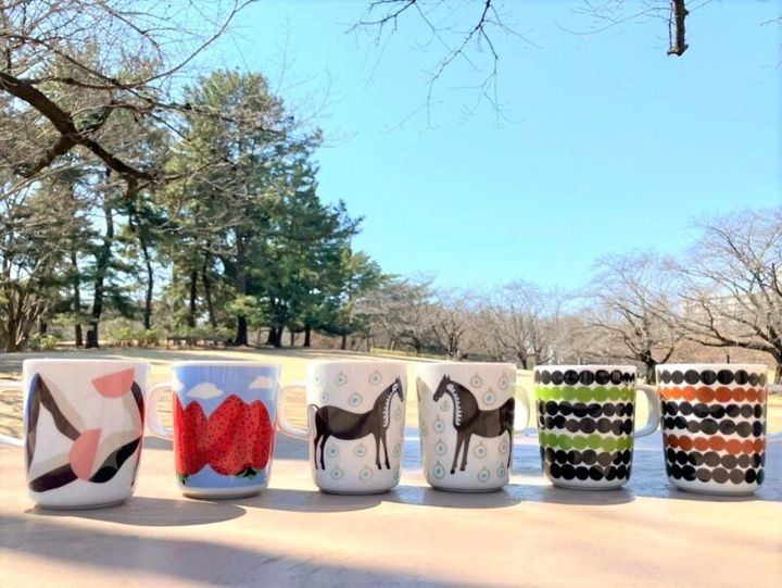 マリメッコのインテリア-マグカップ-