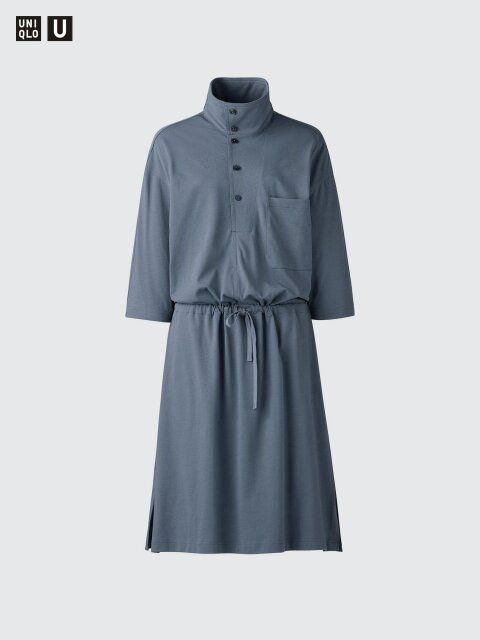 2025春ユニクロコラボレディースジャージーワンピース