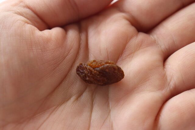 ダイソーのもぐもぐサプリ 鉄分プラスのレーズン