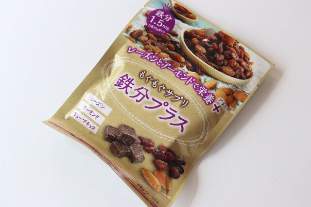 ダイソーのおすすめもぐもぐサプリ 鉄分プラス