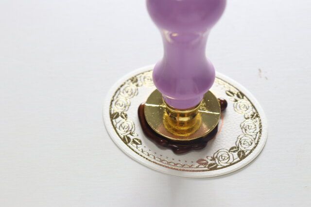 シーリングスタンプのやり方2