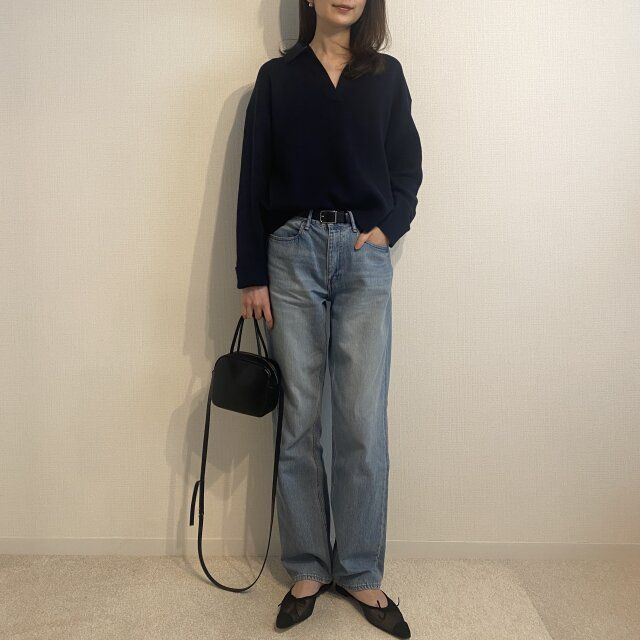 デニム合わせもスタイリッシュに