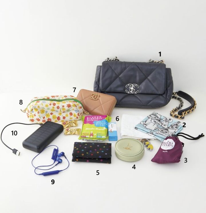 大西直美さんのバッグの中身