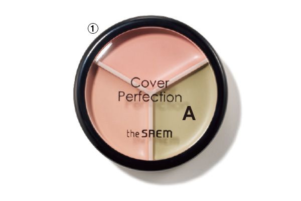 （1）THE SAEM カバーパーフェクション トリプルポット コンシーラー