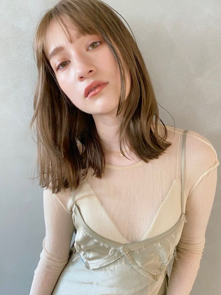 30代ヘアスタイル、ミディアム、PARK