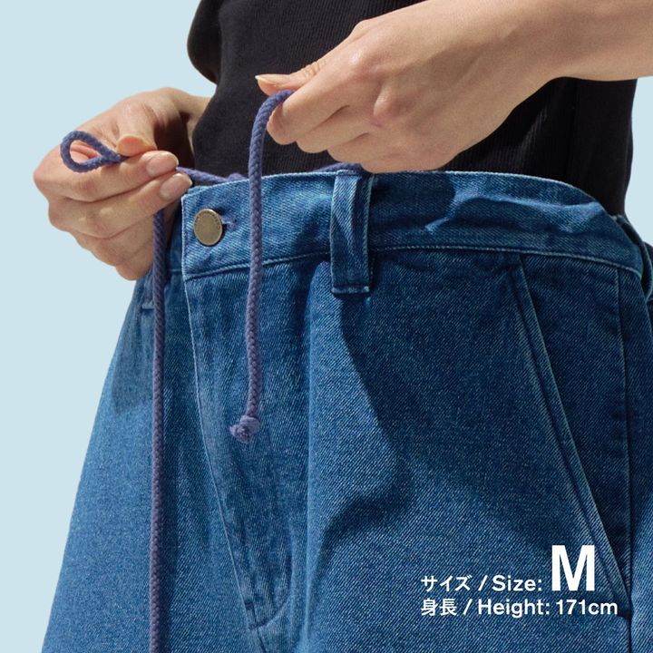 「デニムショートパンツ」