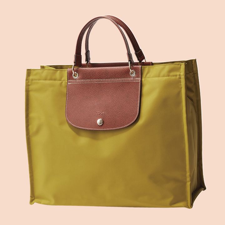 ロンシャンの大容量の横型トート