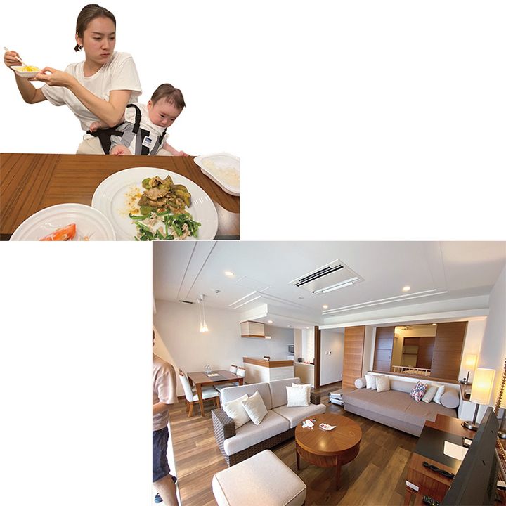 アラマハイナ コンドホテルの室内の様子