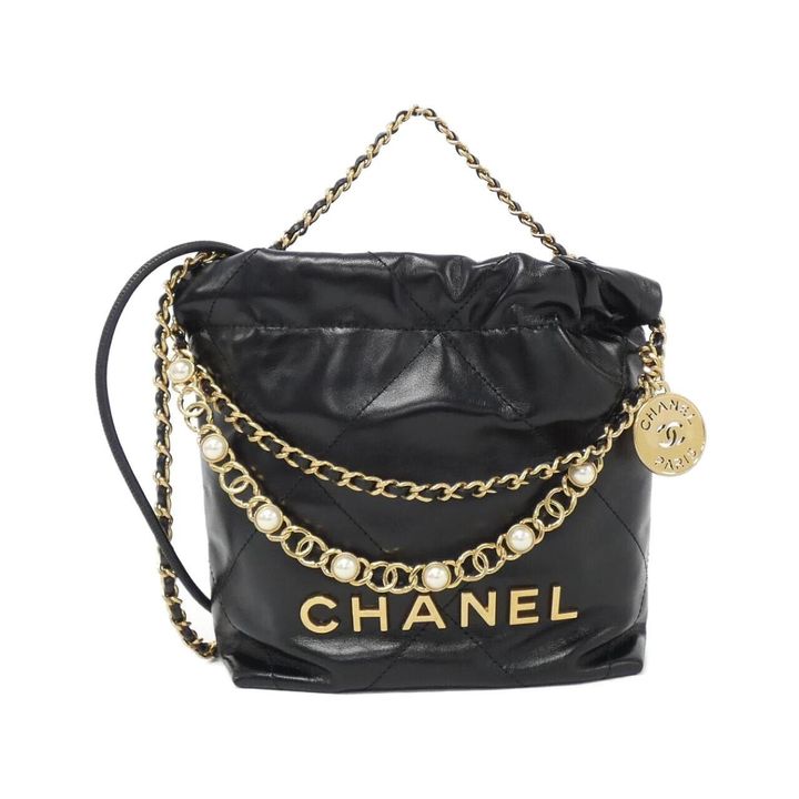 シャネルのシャネル22ミニハンドバッグ