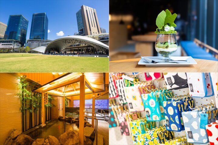 【NEW OPEN】JR大阪駅直結、グルメ＆温泉＆ホテル＆公園が集結した「グラングリーン大阪 南館」誕生