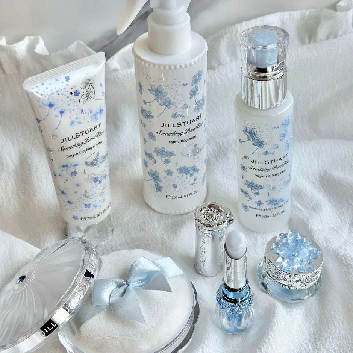 JILLSTUART サムシングピュアブルー セント ヘアマスク【新品未使用】 試してみた】サムシングピュアブルー セント ヘアマスク JILL