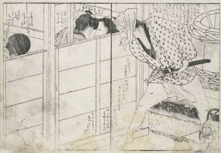 トイレでの情交