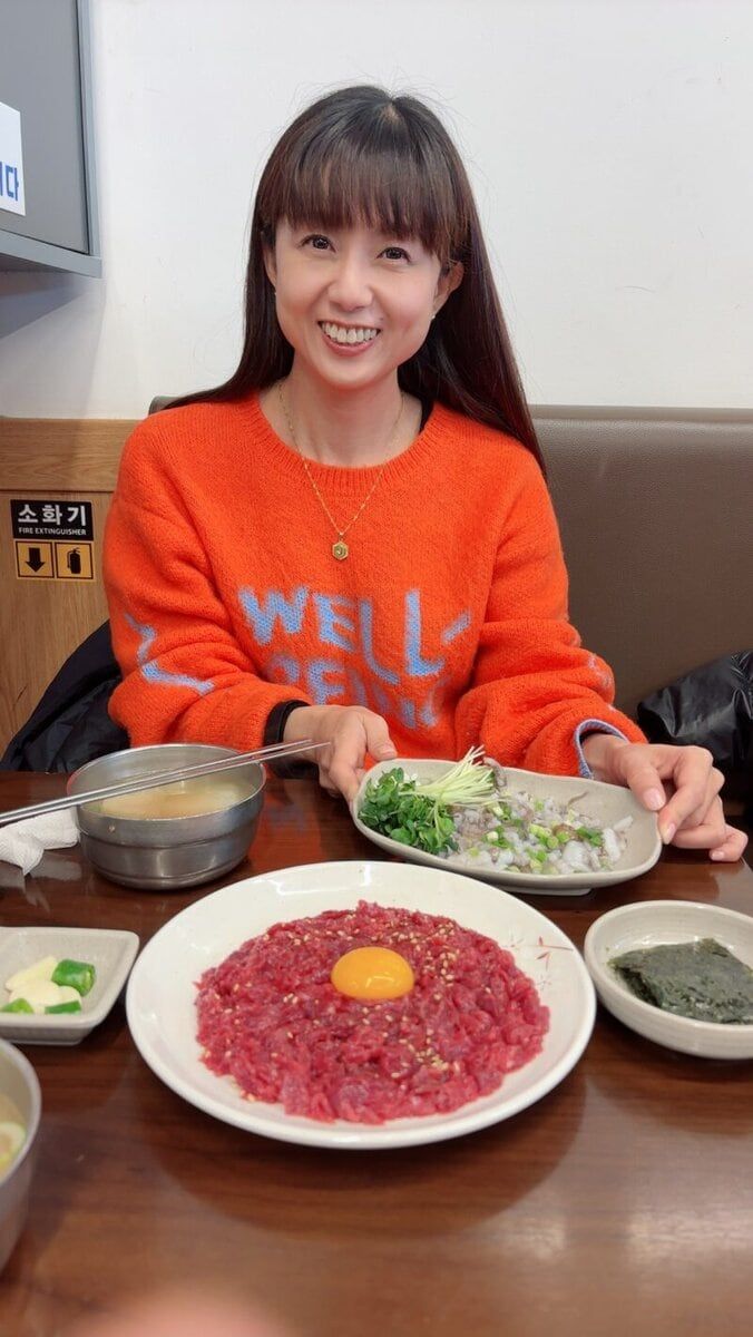 GLOW読者モデル・島添淳子さんの韓国グルメ