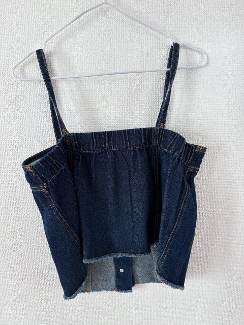 ビスチェ 後ろ側